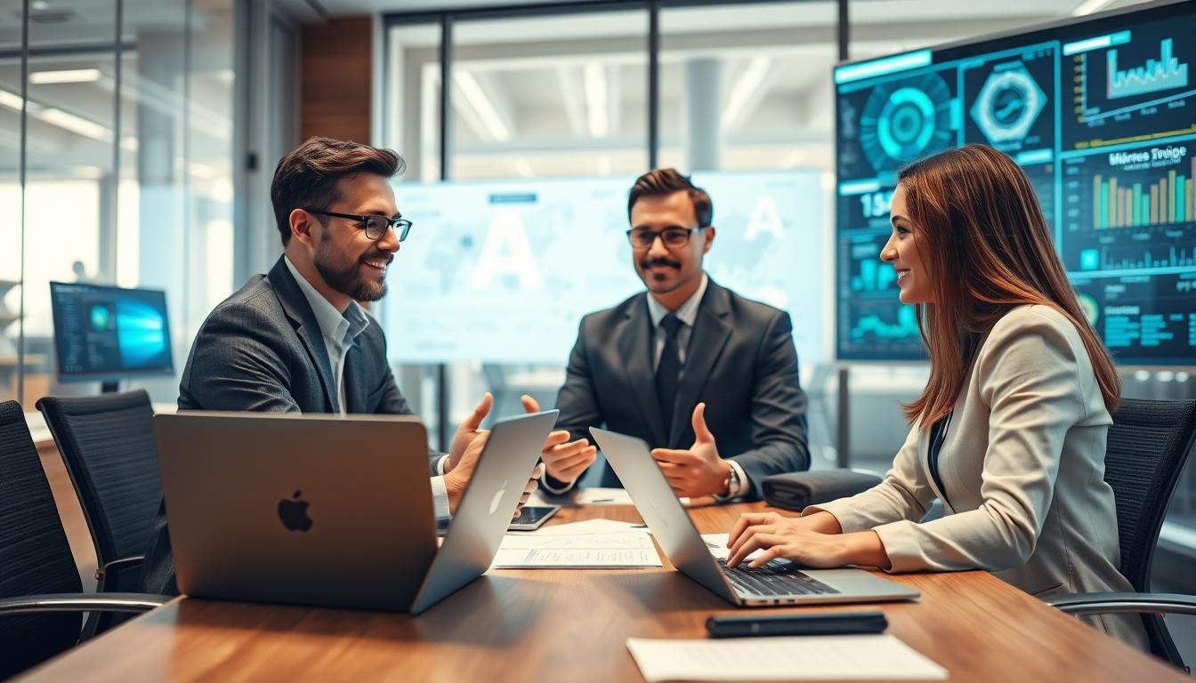 Business software planning session